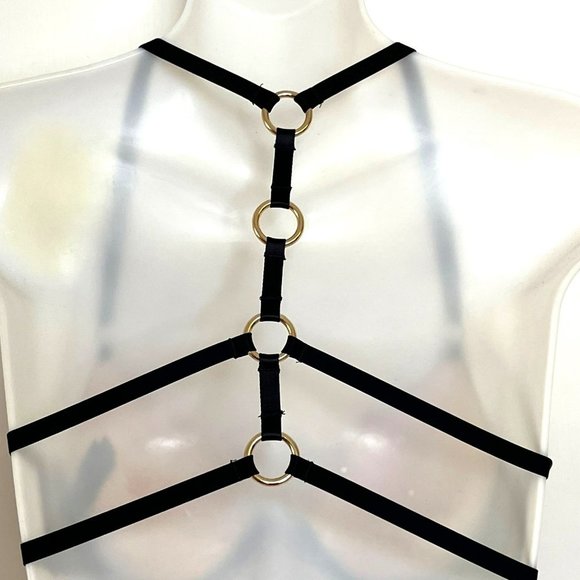 NWOT VICTORIA’S SECRET PINK SNAKE PRINT VERY SEXY PUSH UP BRA CAGE BACK SIZE 34B - Picture 11 of 13